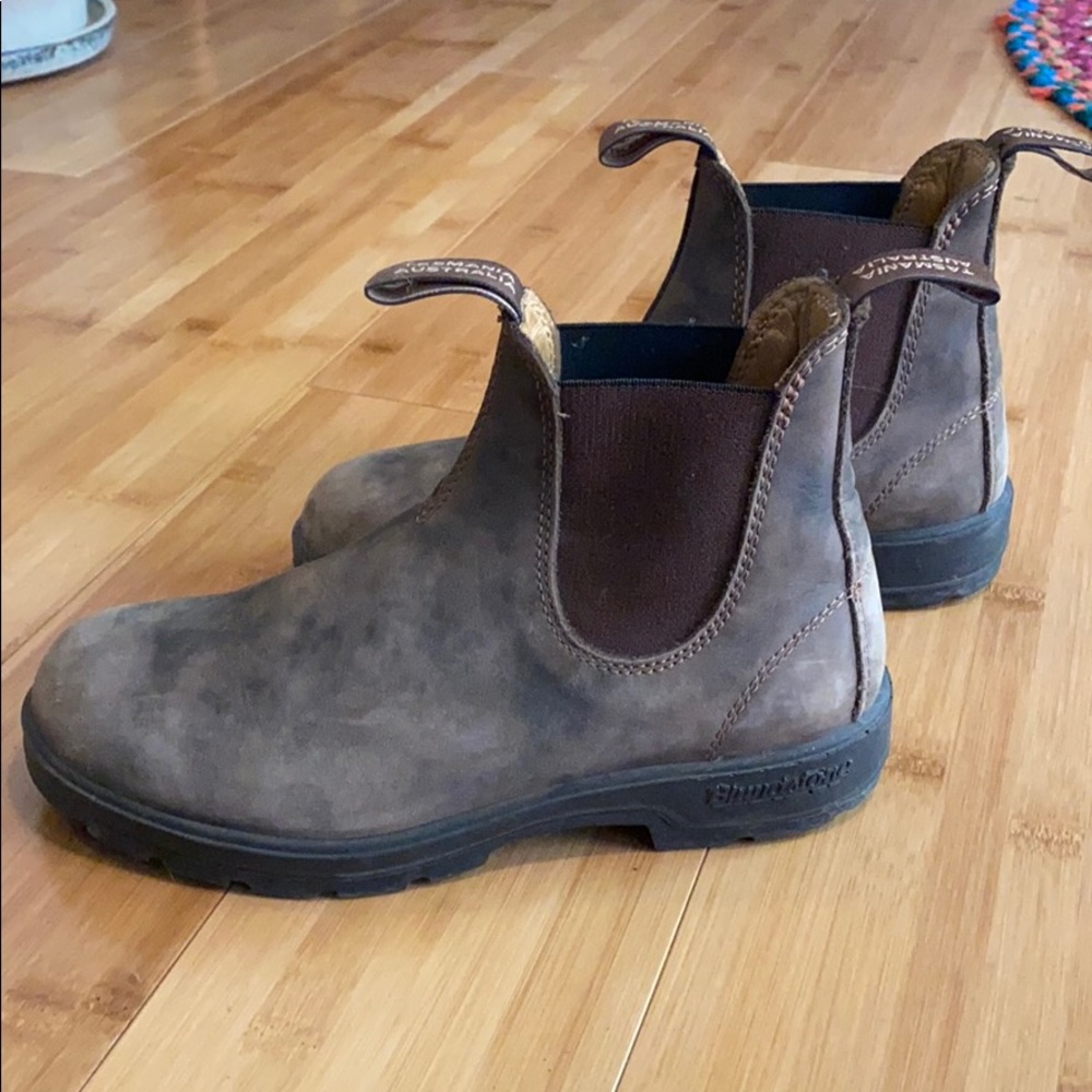 Blundstone chelsea boots #585 Rustic Brown